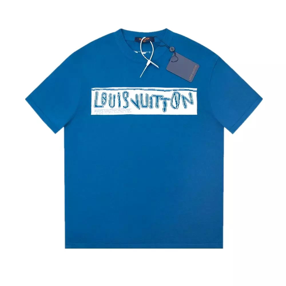 Louis Vuitton 24SS catwalk art design logo short-sleeved T-shirt 1.16