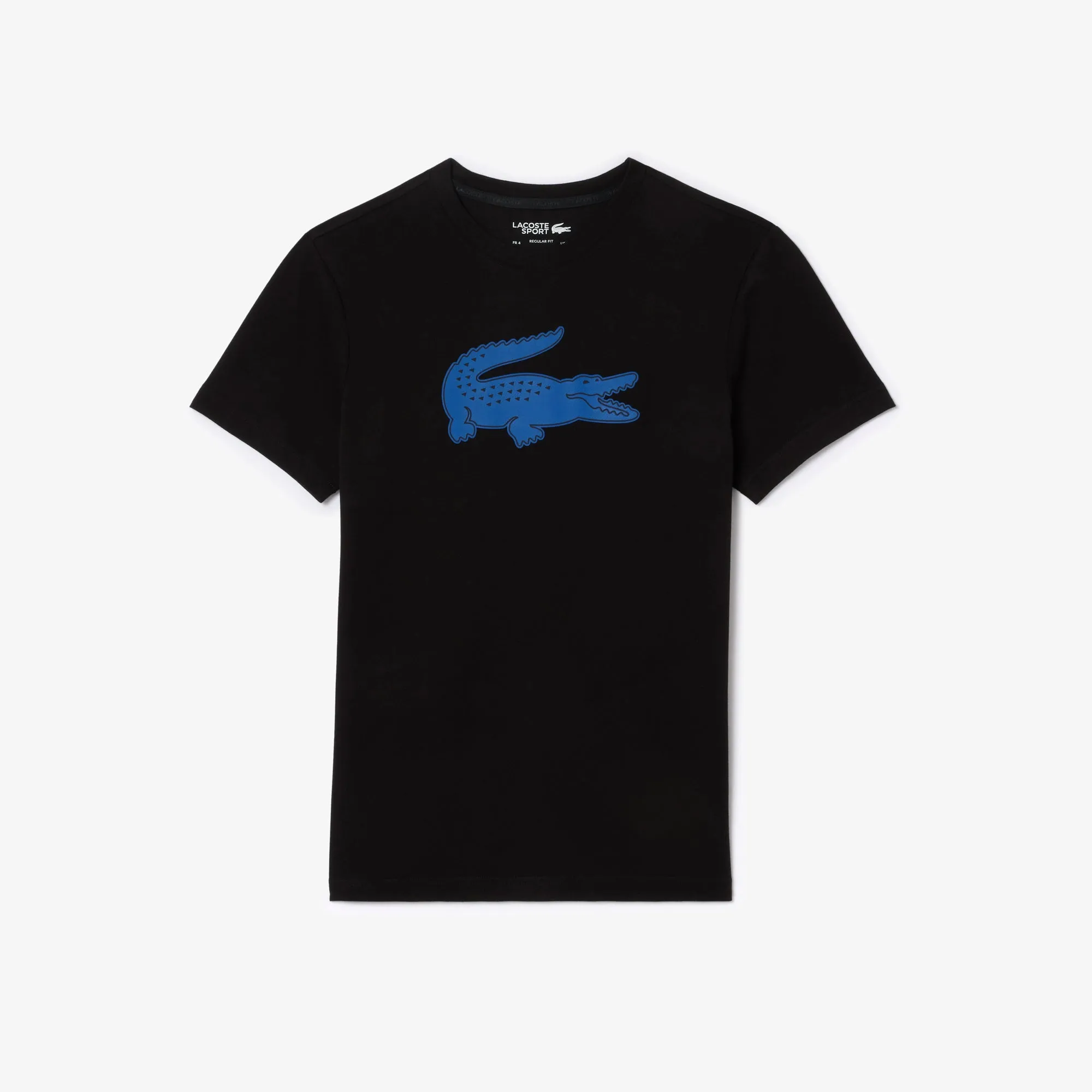 Men LACOSTE Sport 3D Print Croc Jersey T-Shirt