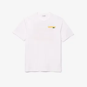 Men LACOSTE Washed Effect T-Shirt