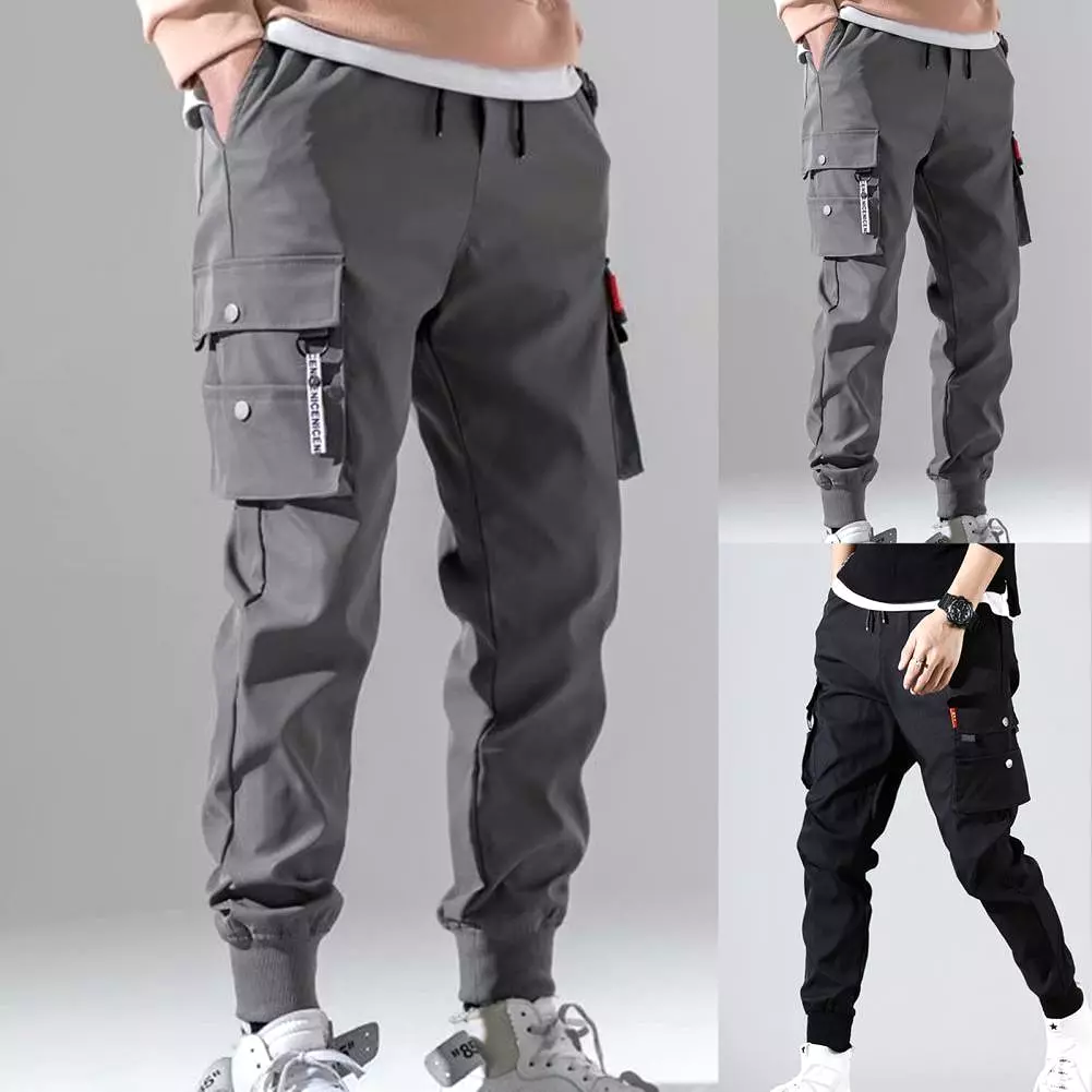 Men Pants Harem Joggers Pants