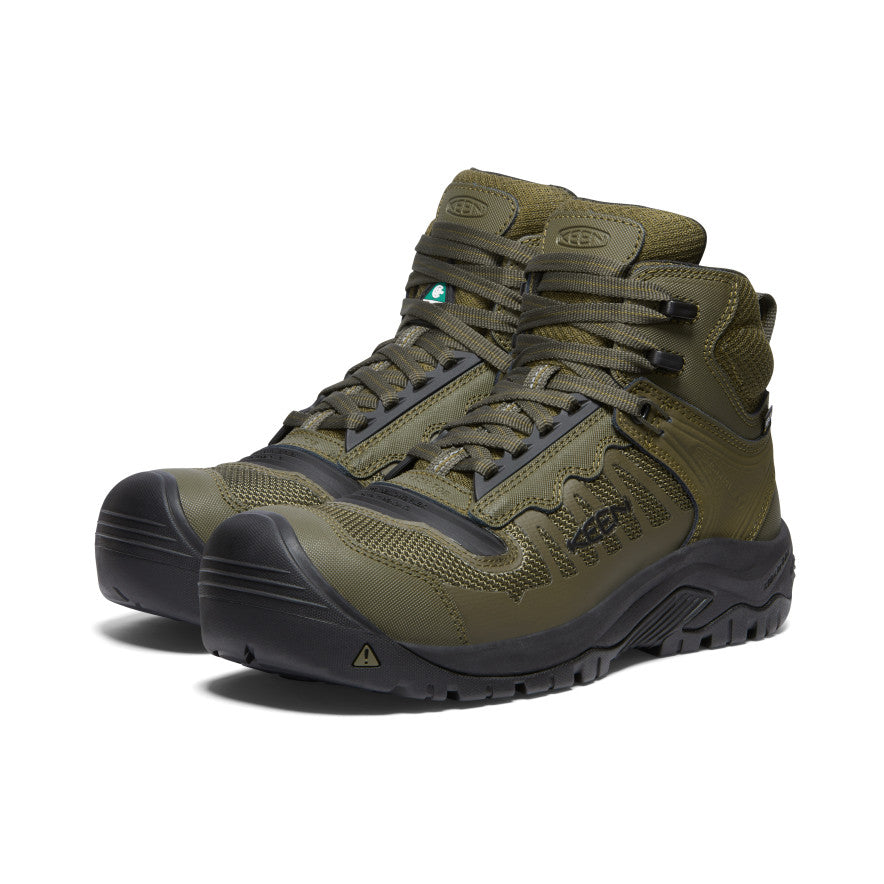 Men's CSA Reno Mid KBF Waterproof (Carbon-Fiber Toe)  |  Dark Olive/Black