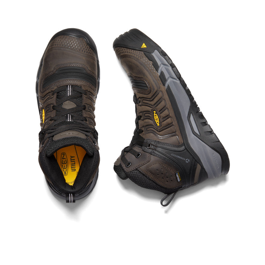 Men's Kansas City+ Waterproof Mid (Carbon-Fiber Toe)  |  Coffee Bean/Black