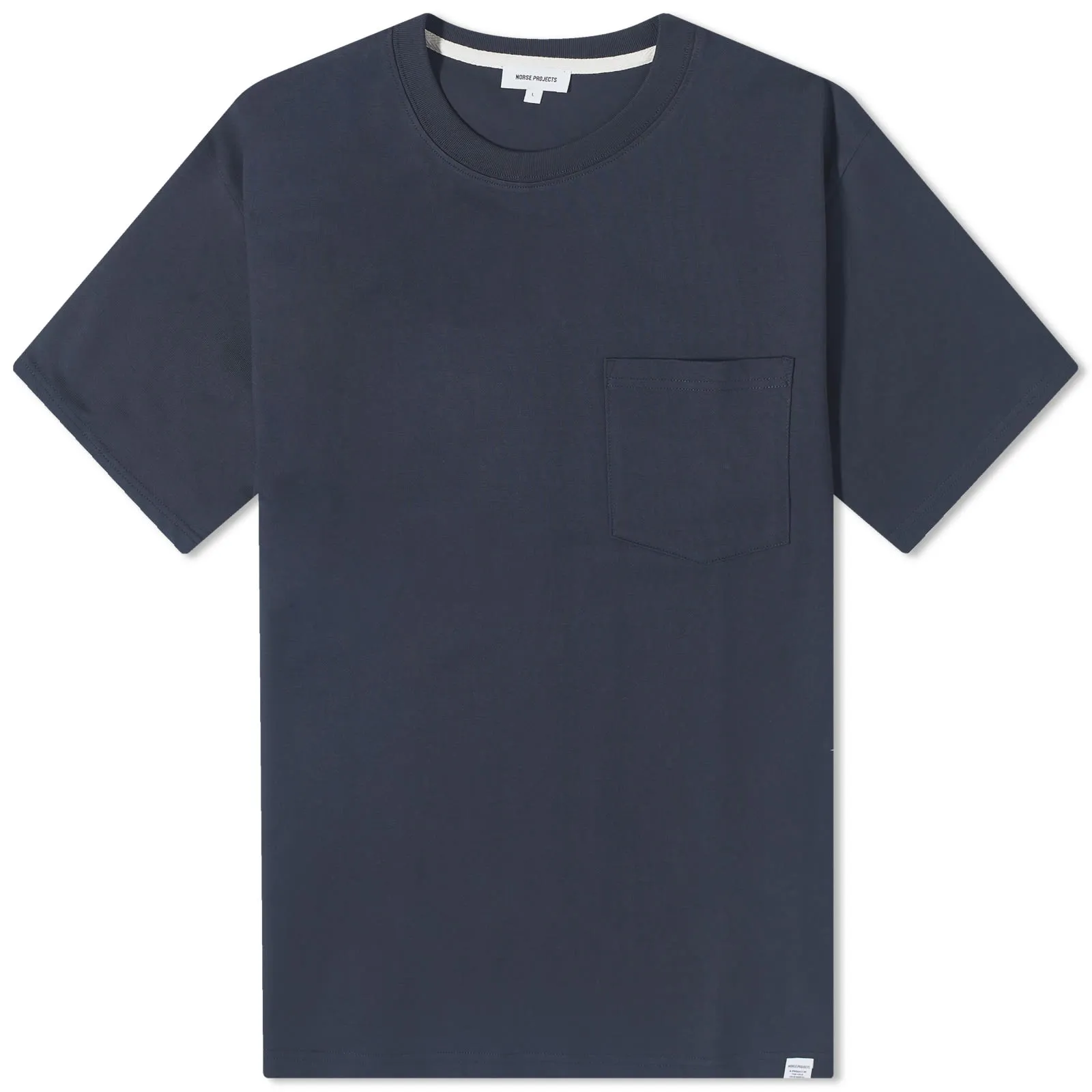 Norse Projects Johannes Standard Pocket T-ShirtDark Navy