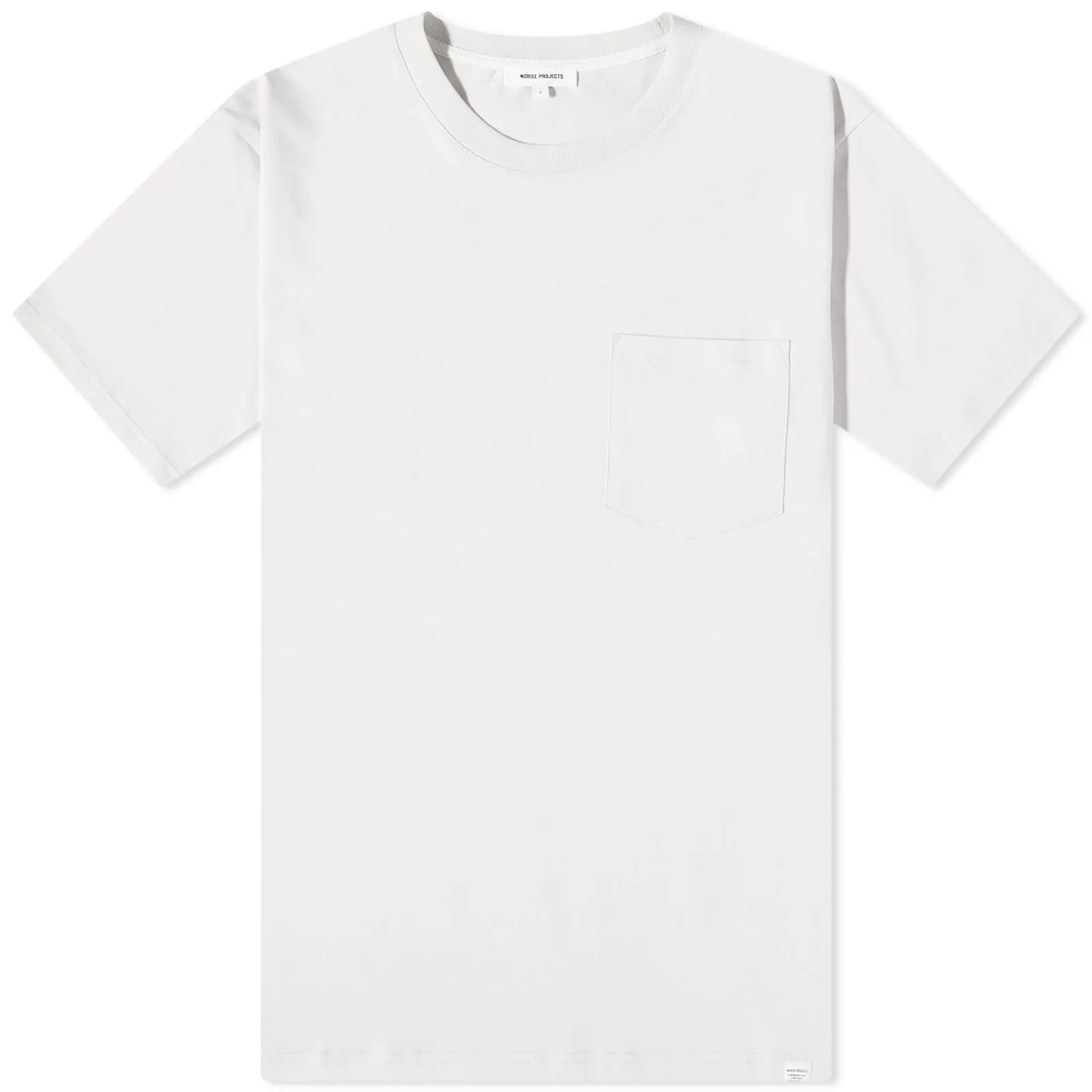 Norse Projects Johannes Standard Pocket T-ShirtMarble White