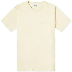 Norse Projects Johannes Standard Pocket T-ShirtSunwashed Yellow