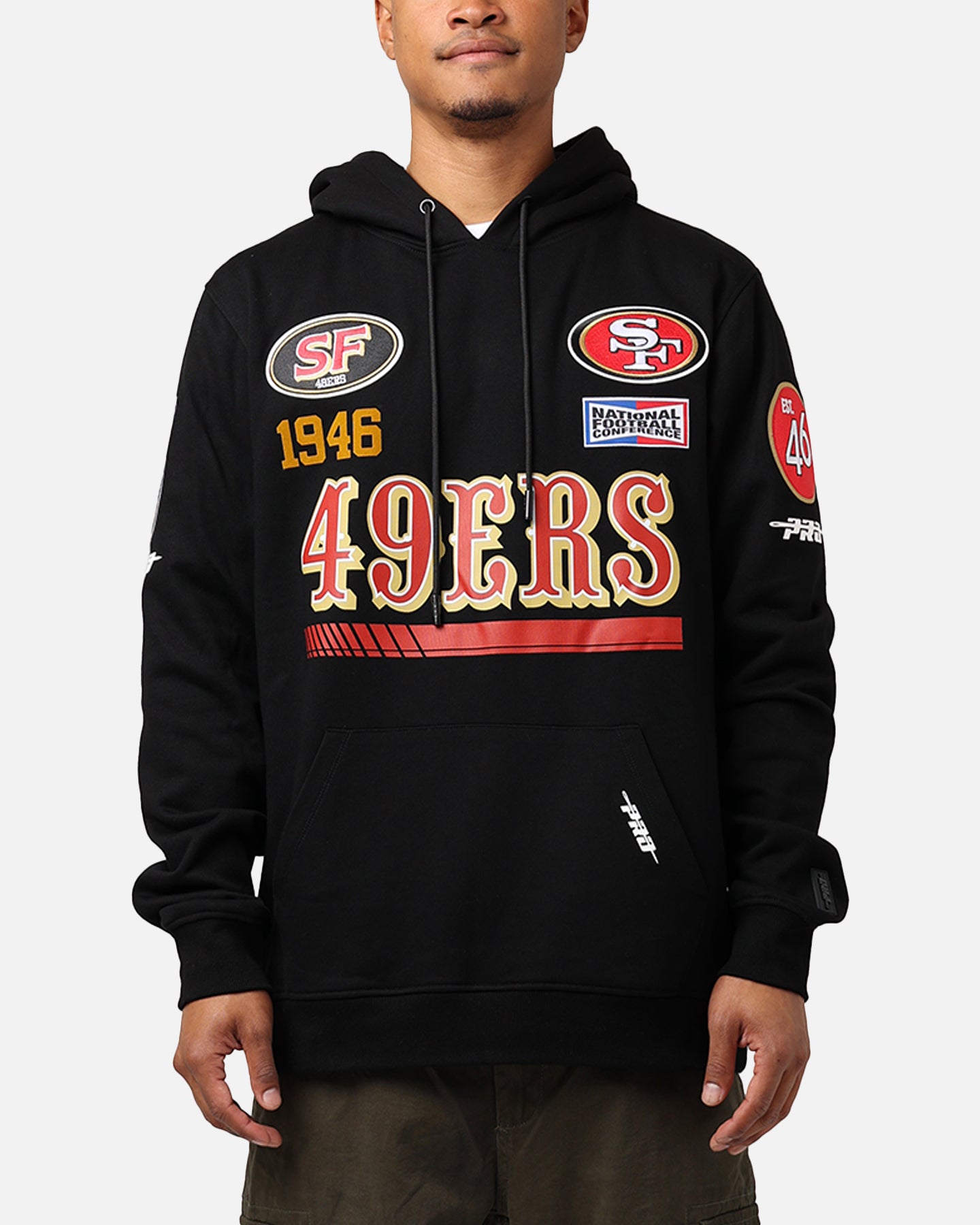 Pro Standard San Francisco 49ers Fast Lane Hoodie Black