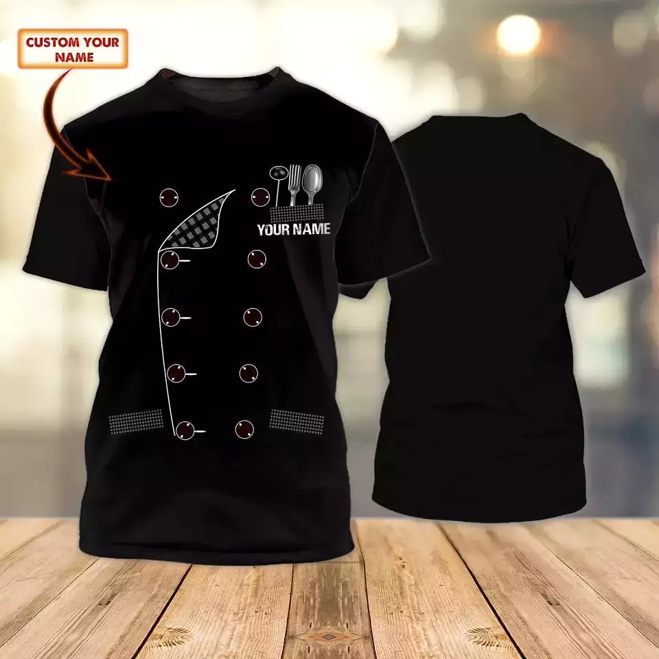 PROUD CHEFS T-SHIRT DESIGN - 3D