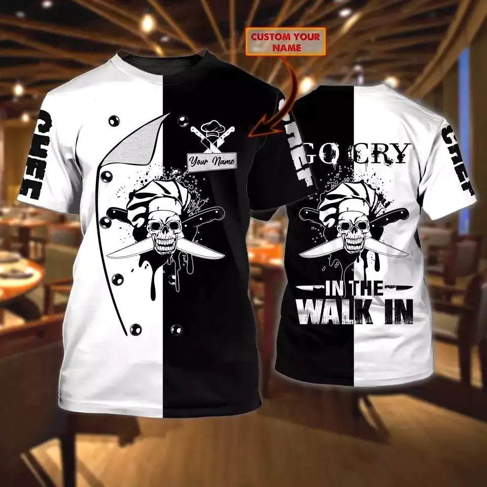 PROUD CHEFS T-SHIRT DESIGN - 3D