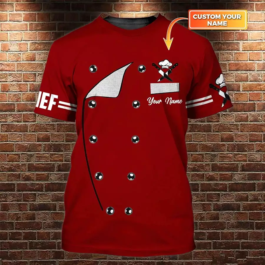 PROUD CHEFS T-SHIRT DESIGN - 3D