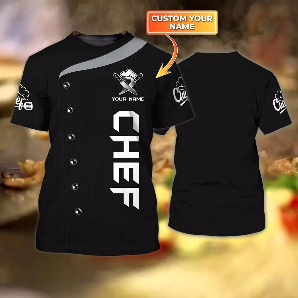 PROUD CHEFS T-SHIRT DESIGN - 3D