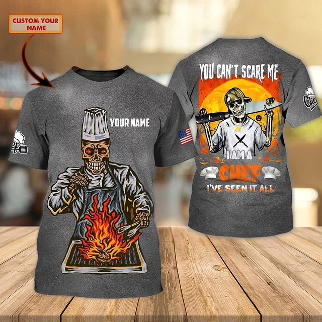 PROUD CHEFS T-SHIRT DESIGN - 3D