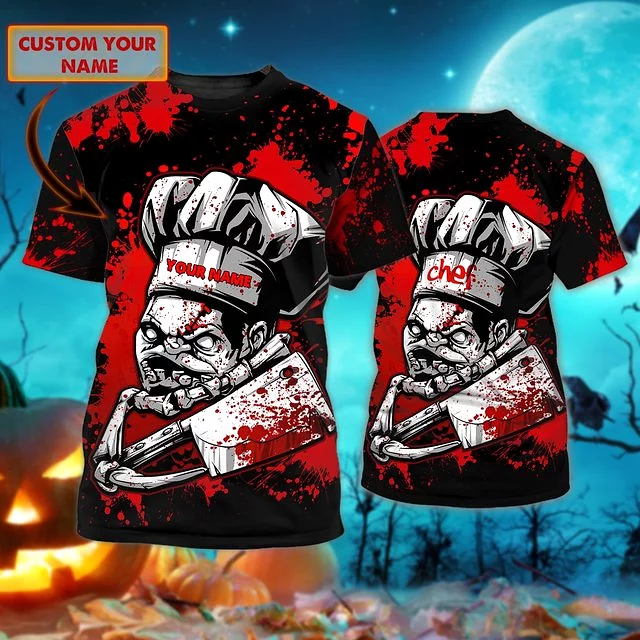 PROUD CHEFS T-SHIRT DESIGN - 3D