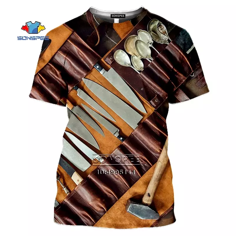 PROUD CHEFS T-SHIRT DESIGN - 3D