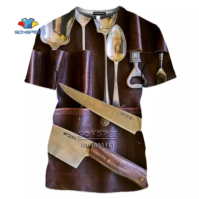 PROUD CHEFS T-SHIRT DESIGN - 3D