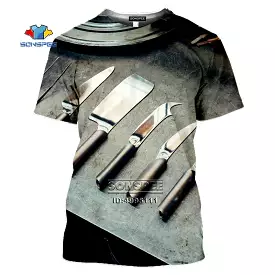 PROUD CHEFS T-SHIRT DESIGN - 3D