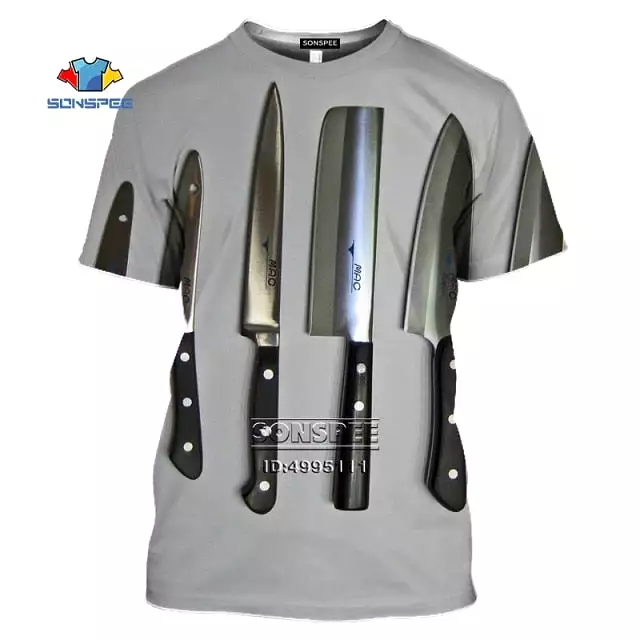 PROUD CHEFS T-SHIRT DESIGN - 3D