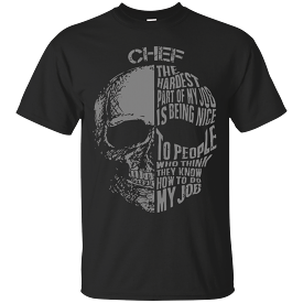 Proud Chef's  T-Shirt Design