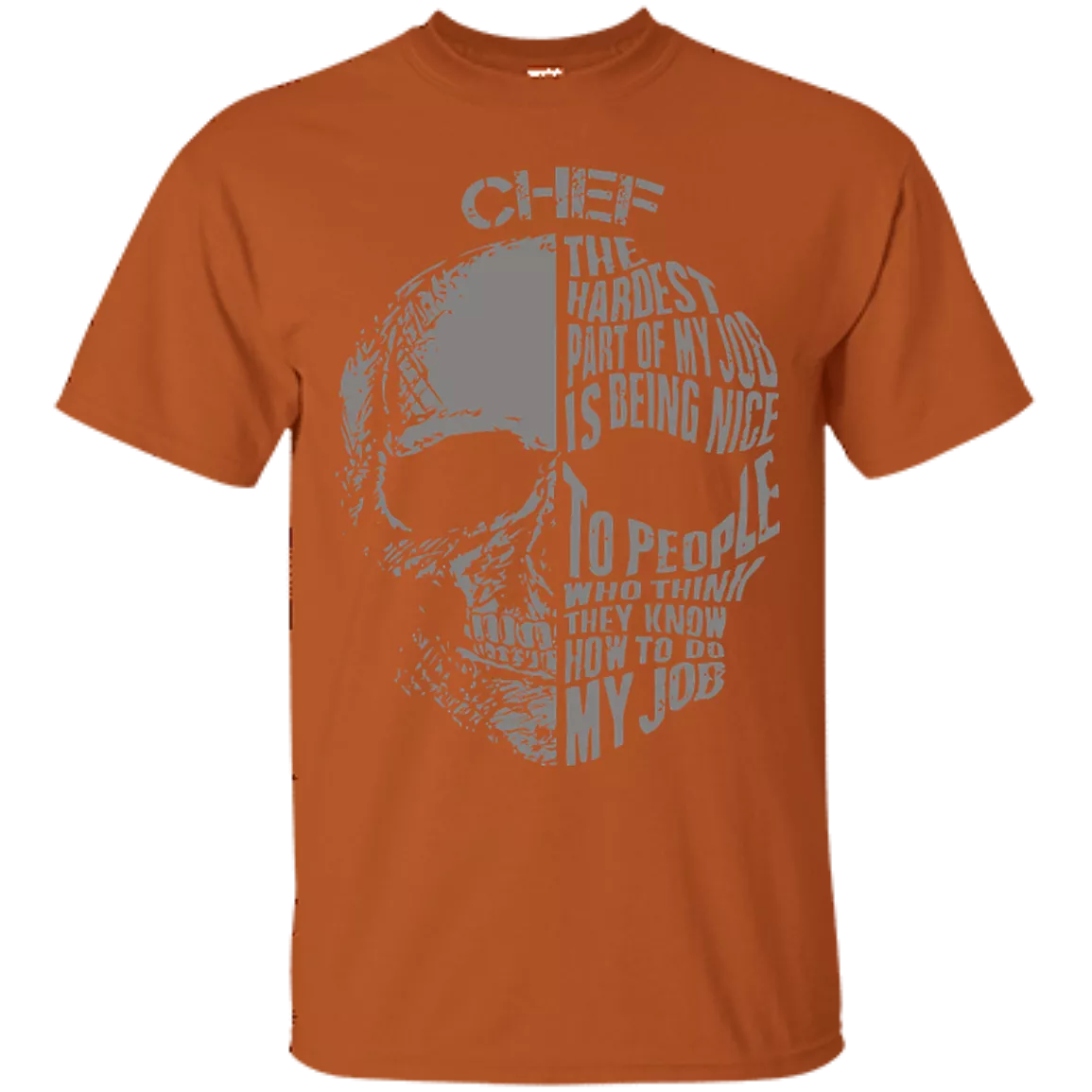 Proud Chef's  T-Shirt Design