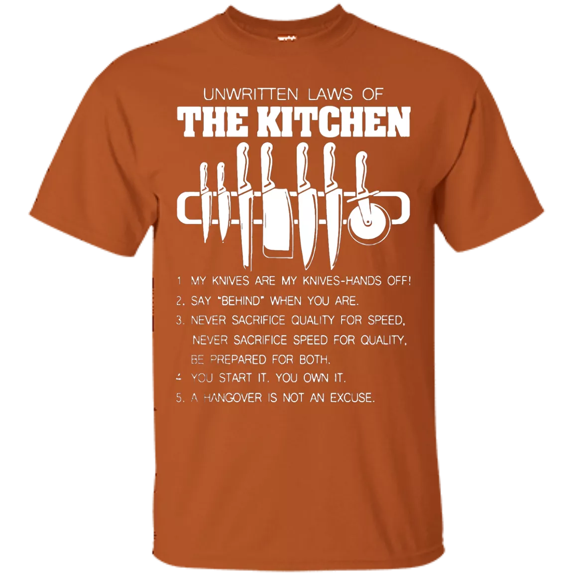 Proud Chef's T-Shirt Design