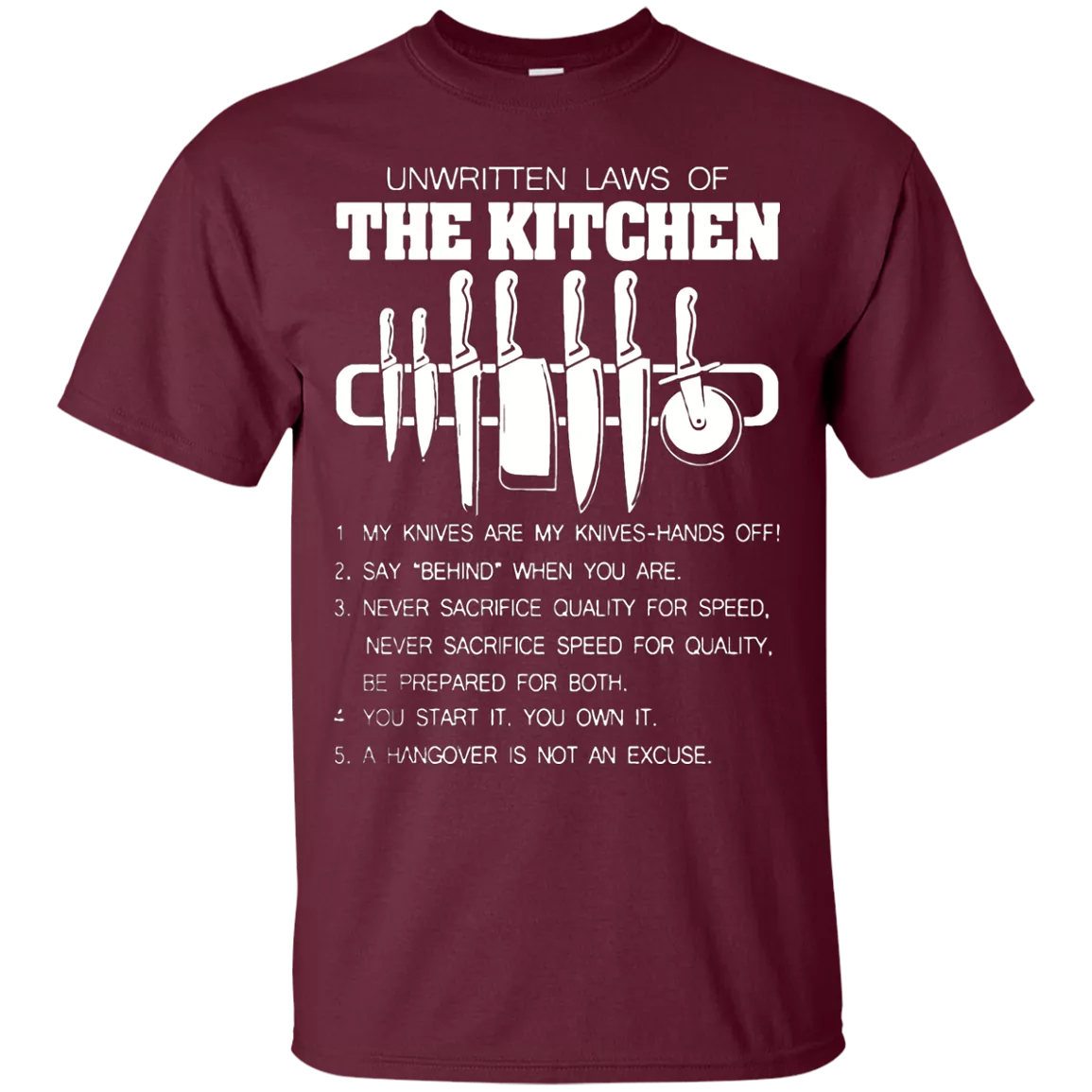 Proud Chef's T-Shirt Design