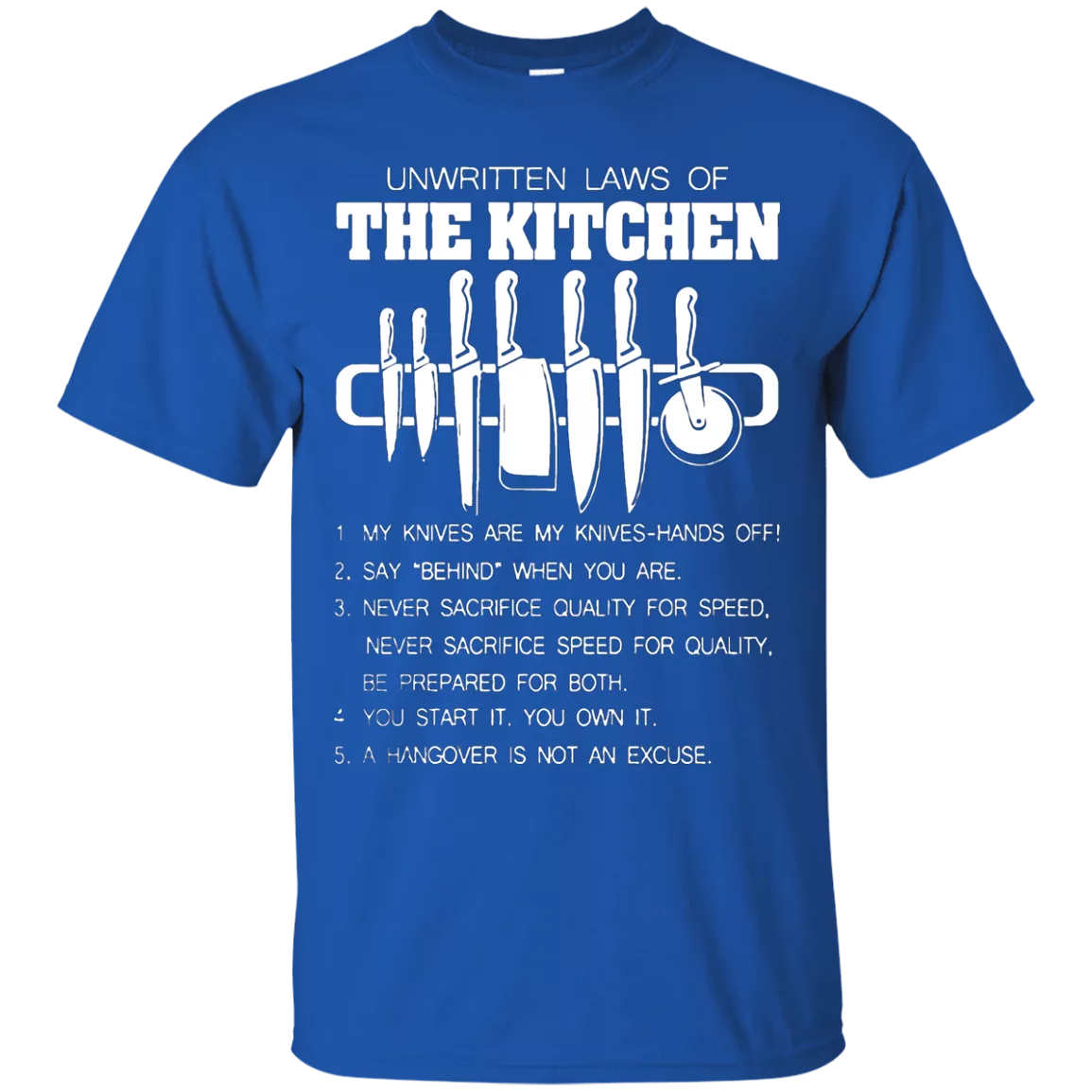 Proud Chef's T-Shirt Design