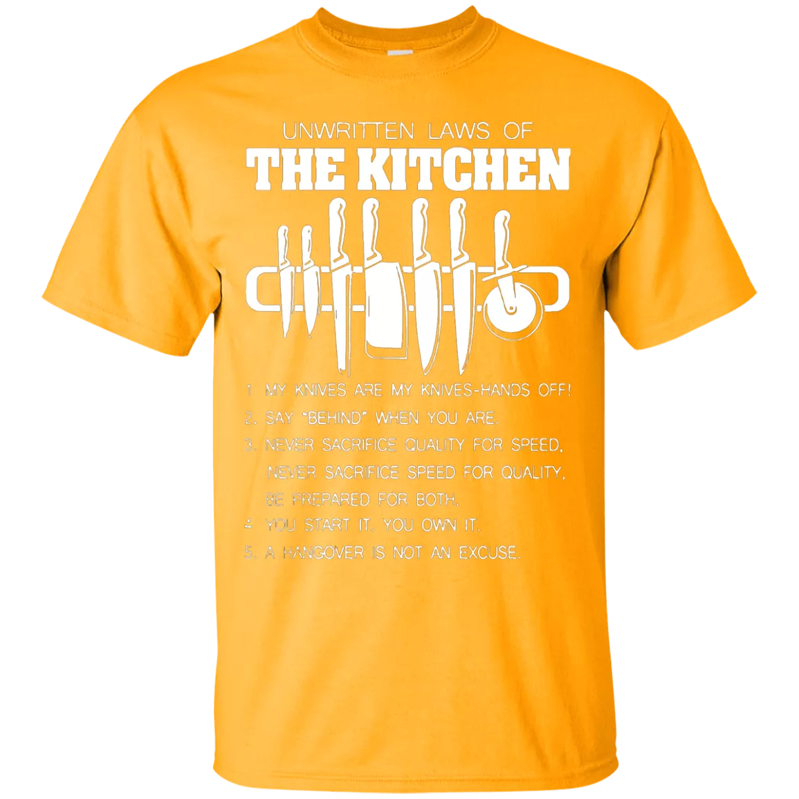 Proud Chef's T-Shirt Design