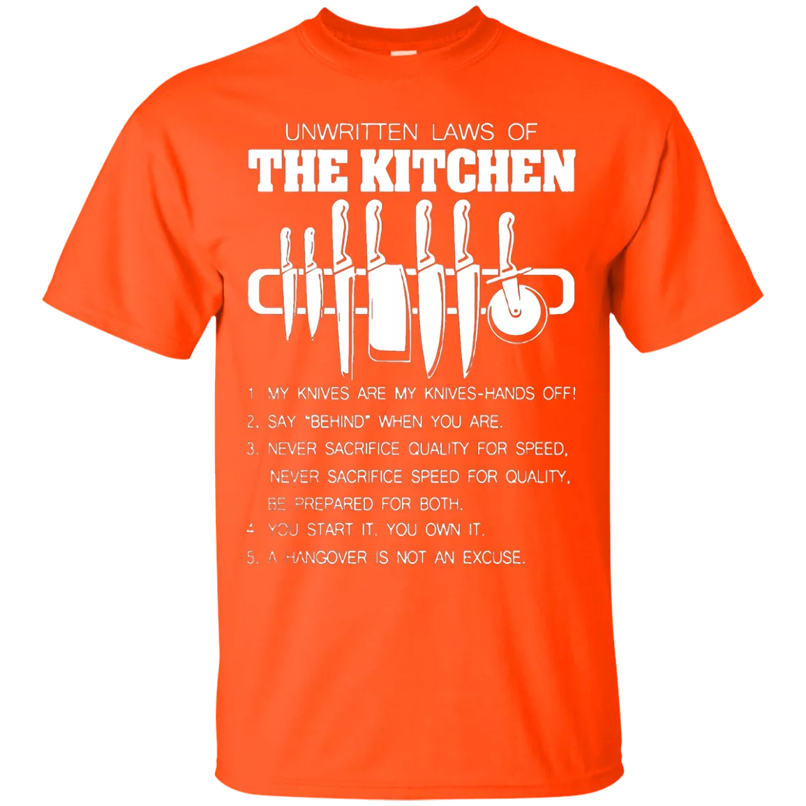 Proud Chef's T-Shirt Design