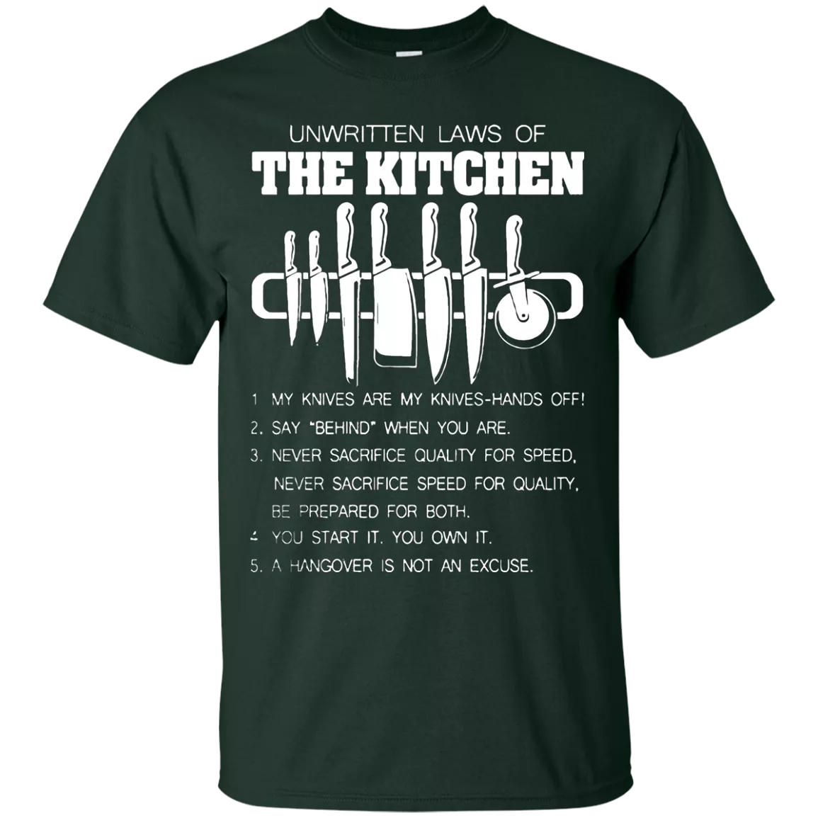 Proud Chef's T-Shirt Design