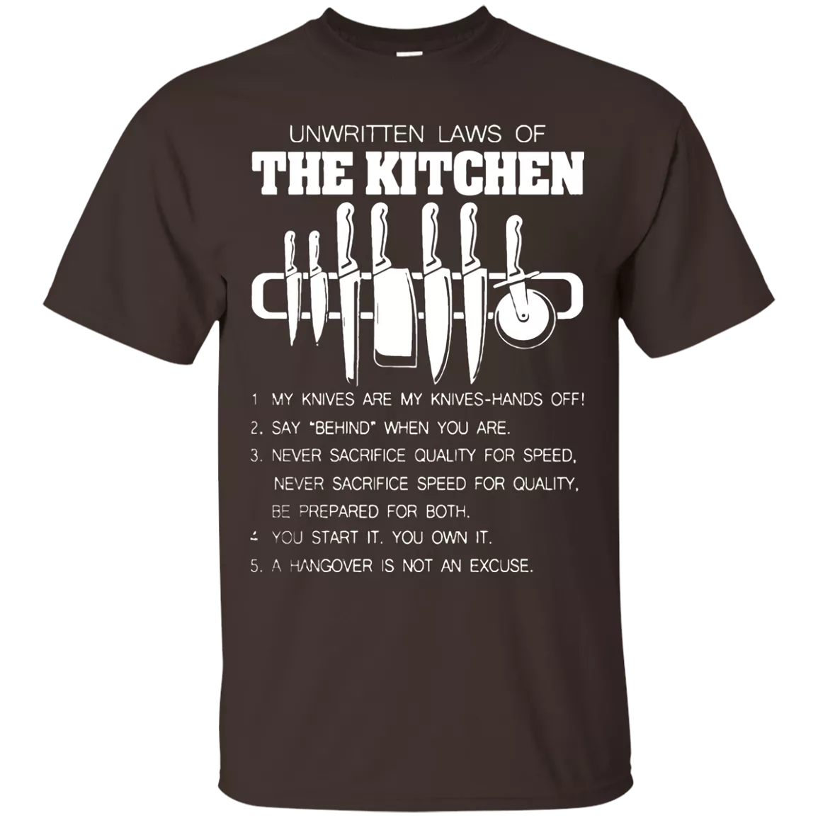 Proud Chef's T-Shirt Design