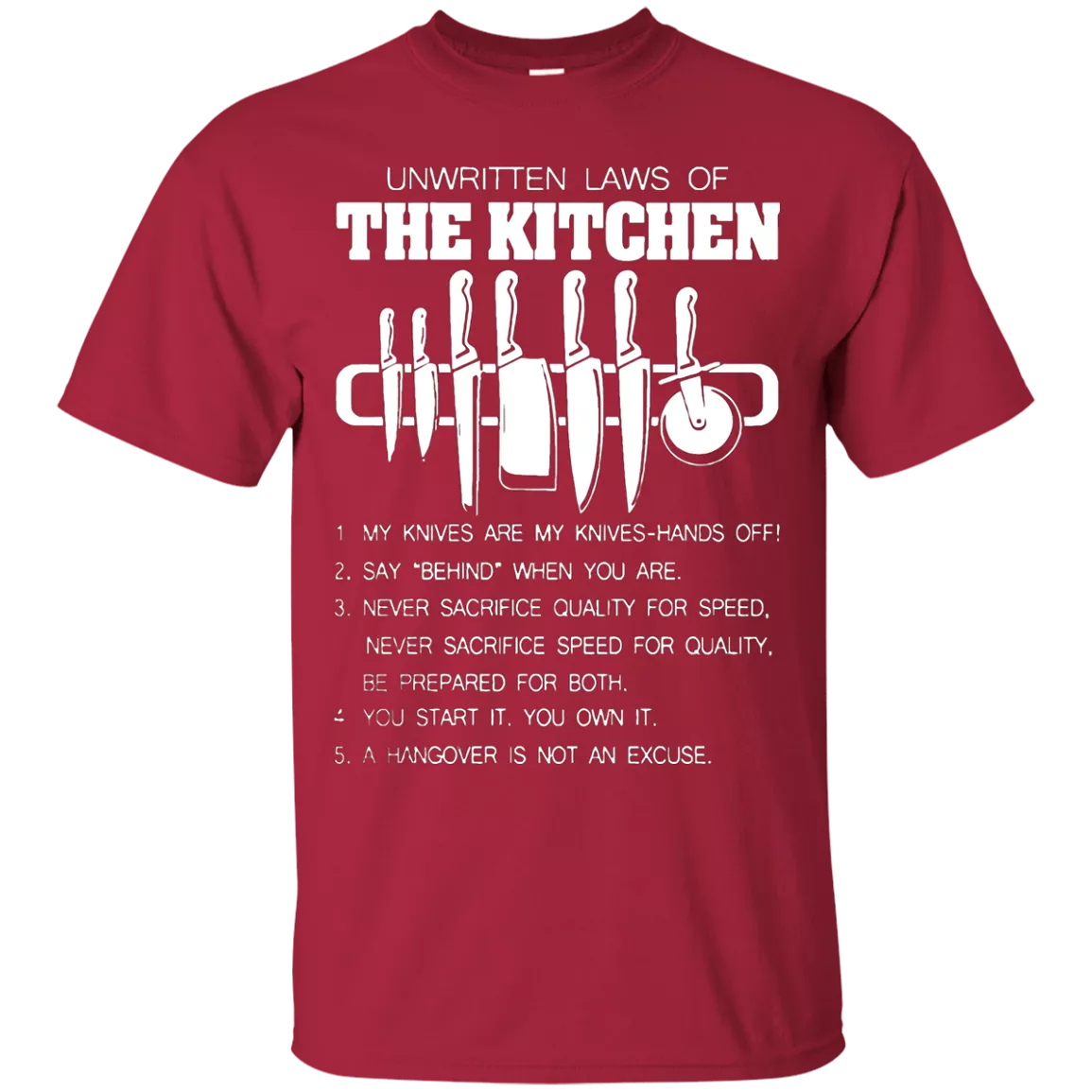 Proud Chef's T-Shirt Design