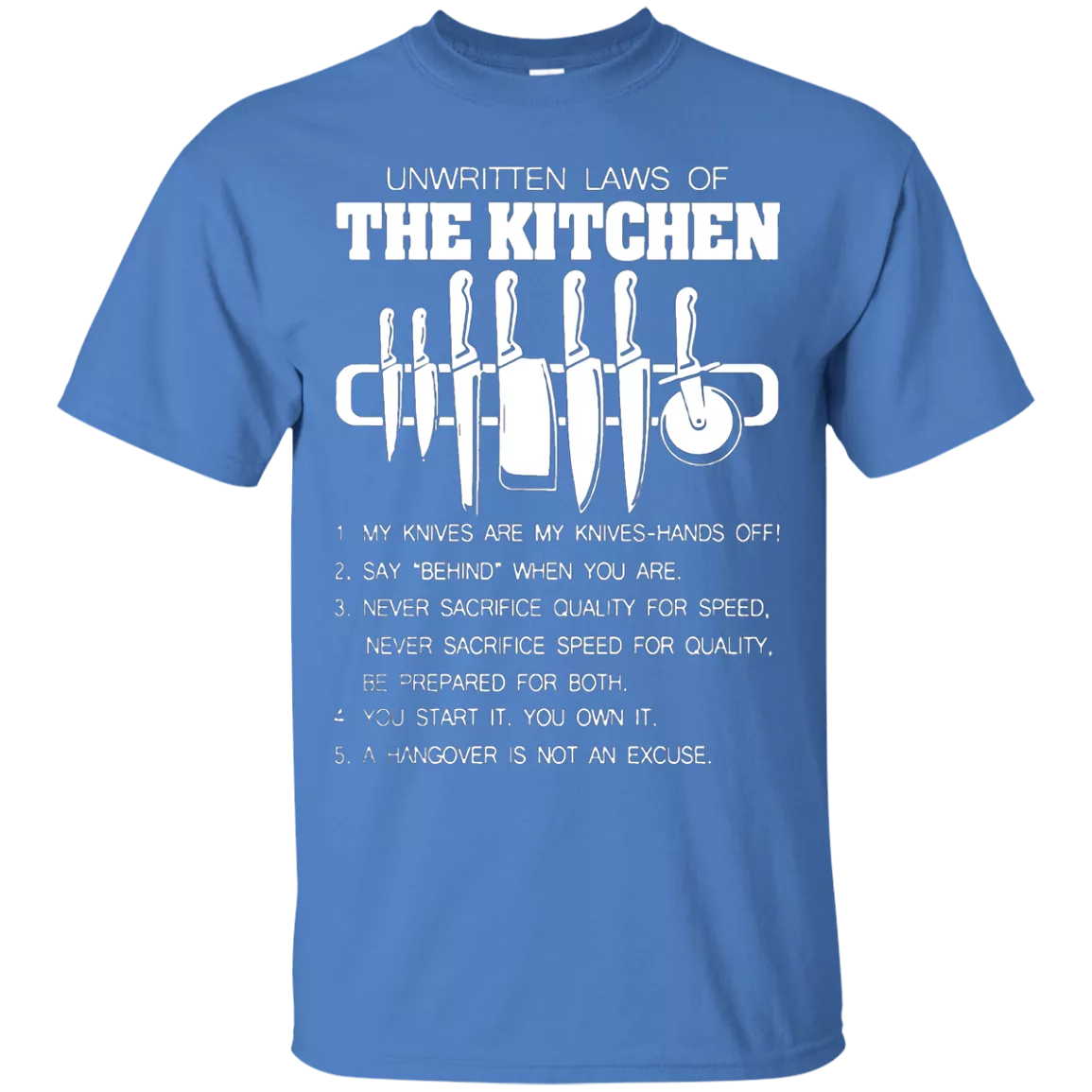 Proud Chef's T-Shirt Design