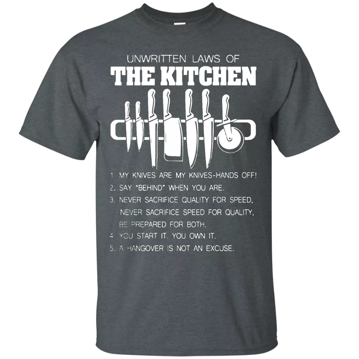 Proud Chef's T-Shirt Design