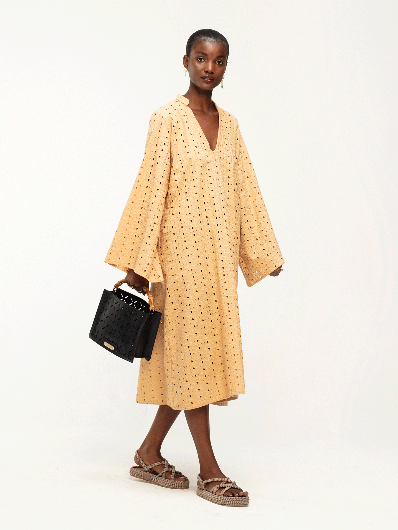 Rama Dress - Binta Camel