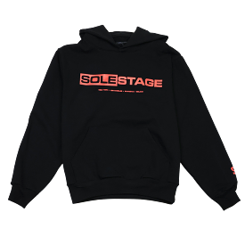 Solestage Box Logo Hoodie black