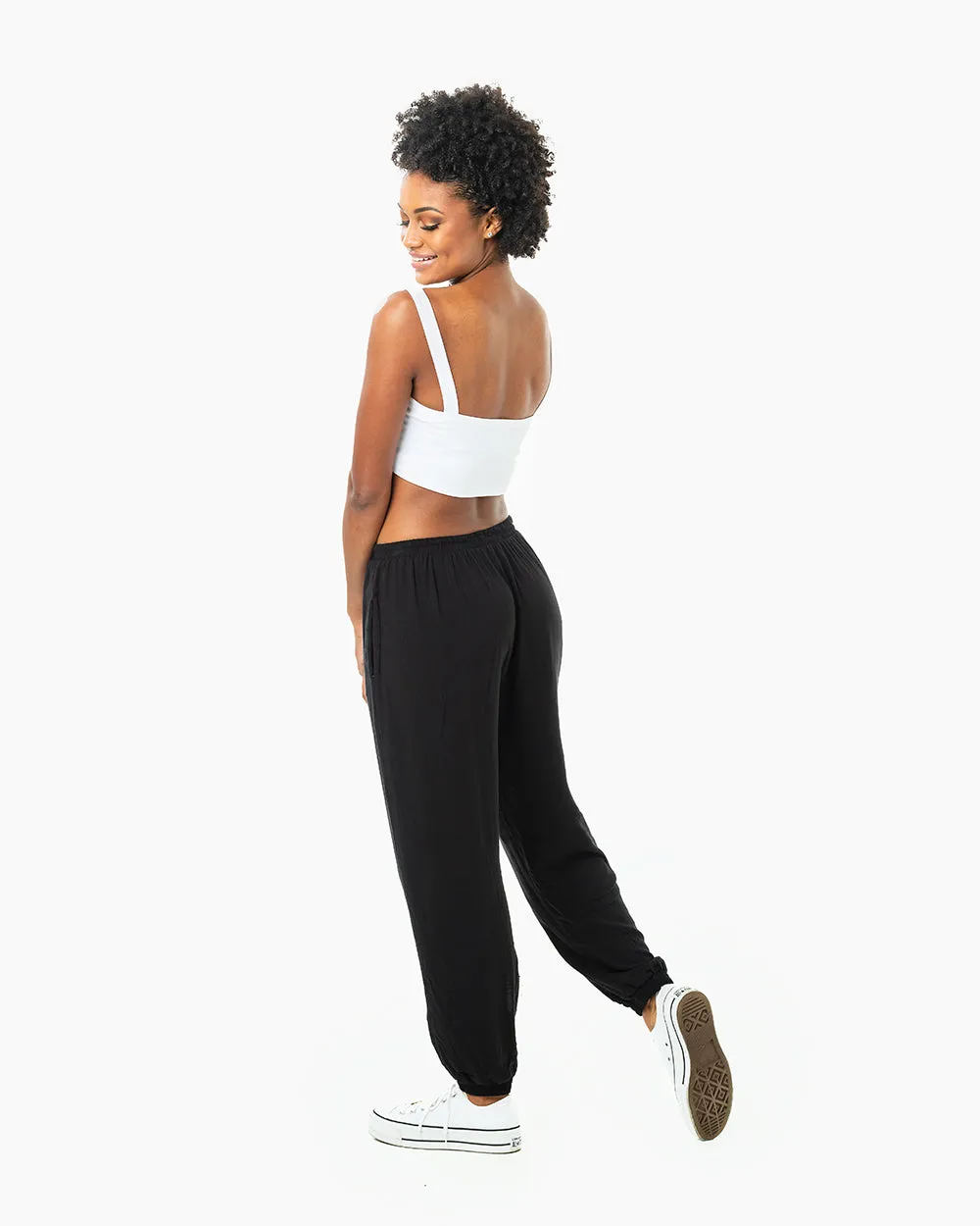 Solid Miami Jogger Harem Pants