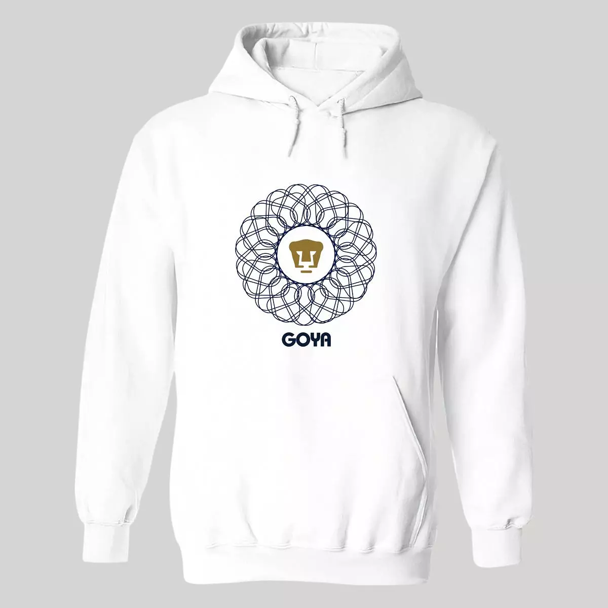 Sudadera Hombre Hoodie  Pumas UNAM Goya mandala