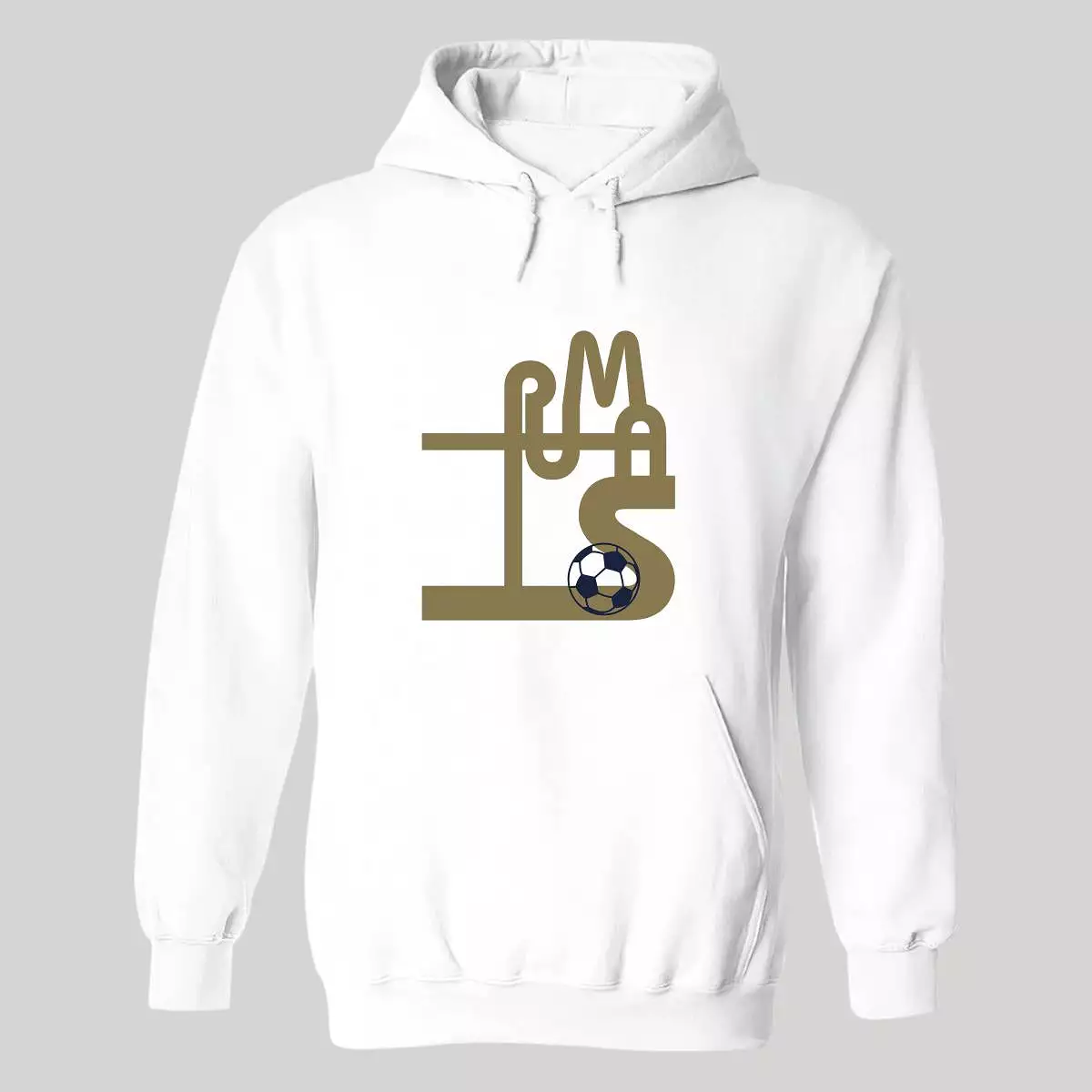 Sudadera Hombre Hoodie  Pumas UNAM Líneas