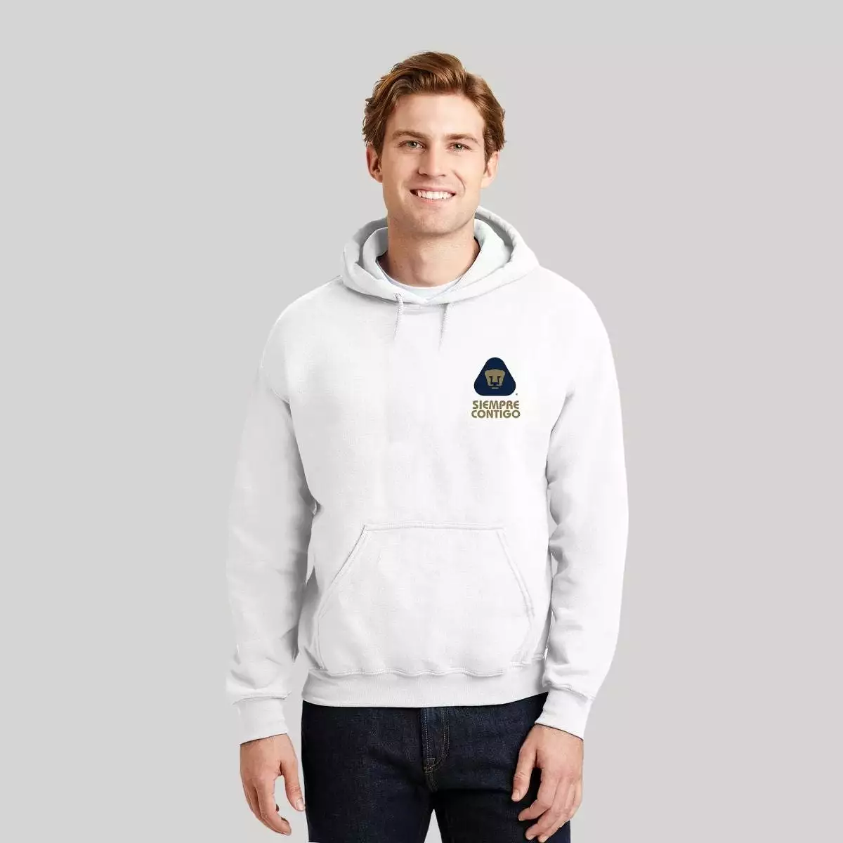 Sudadera para Hombre Hoodie Pumas UNAM Contigo