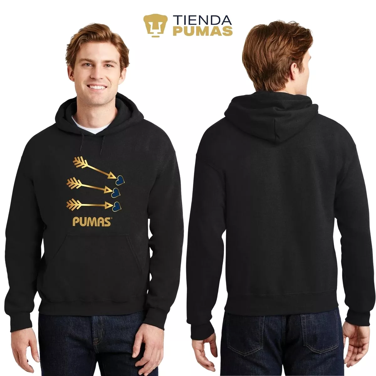 Sudadera para Hombre Hoodie Pumas UNAM Cupido