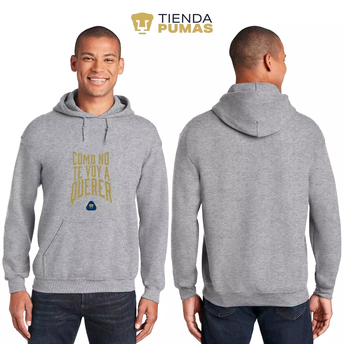 Sudadera para Hombre Hoodie Pumas UNAM Cómo no te voy