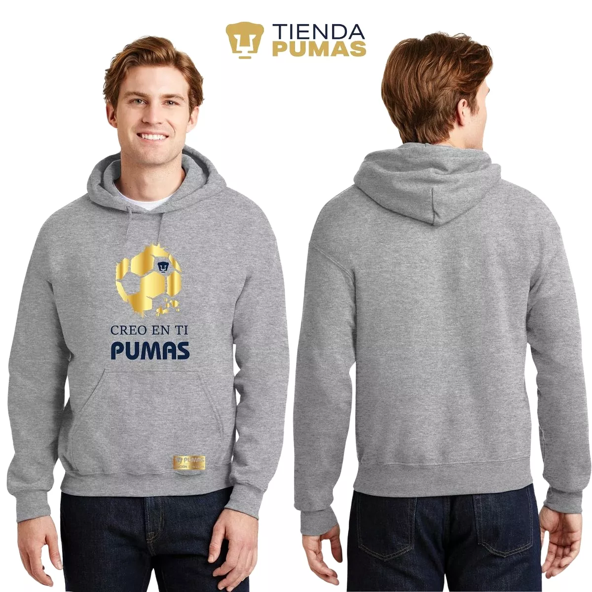 Sudadera para Hombre Hoodie Pumas UNAM Ed Limitada 2 Creo en ti