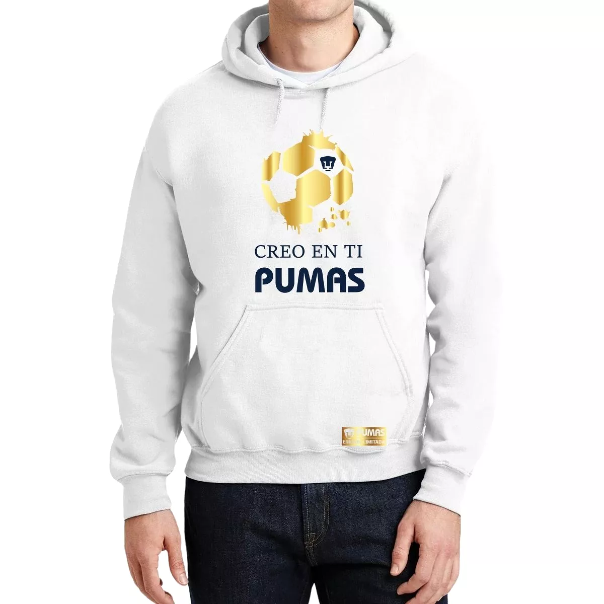 Sudadera para Hombre Hoodie Pumas UNAM Ed Limitada 2 Creo en ti