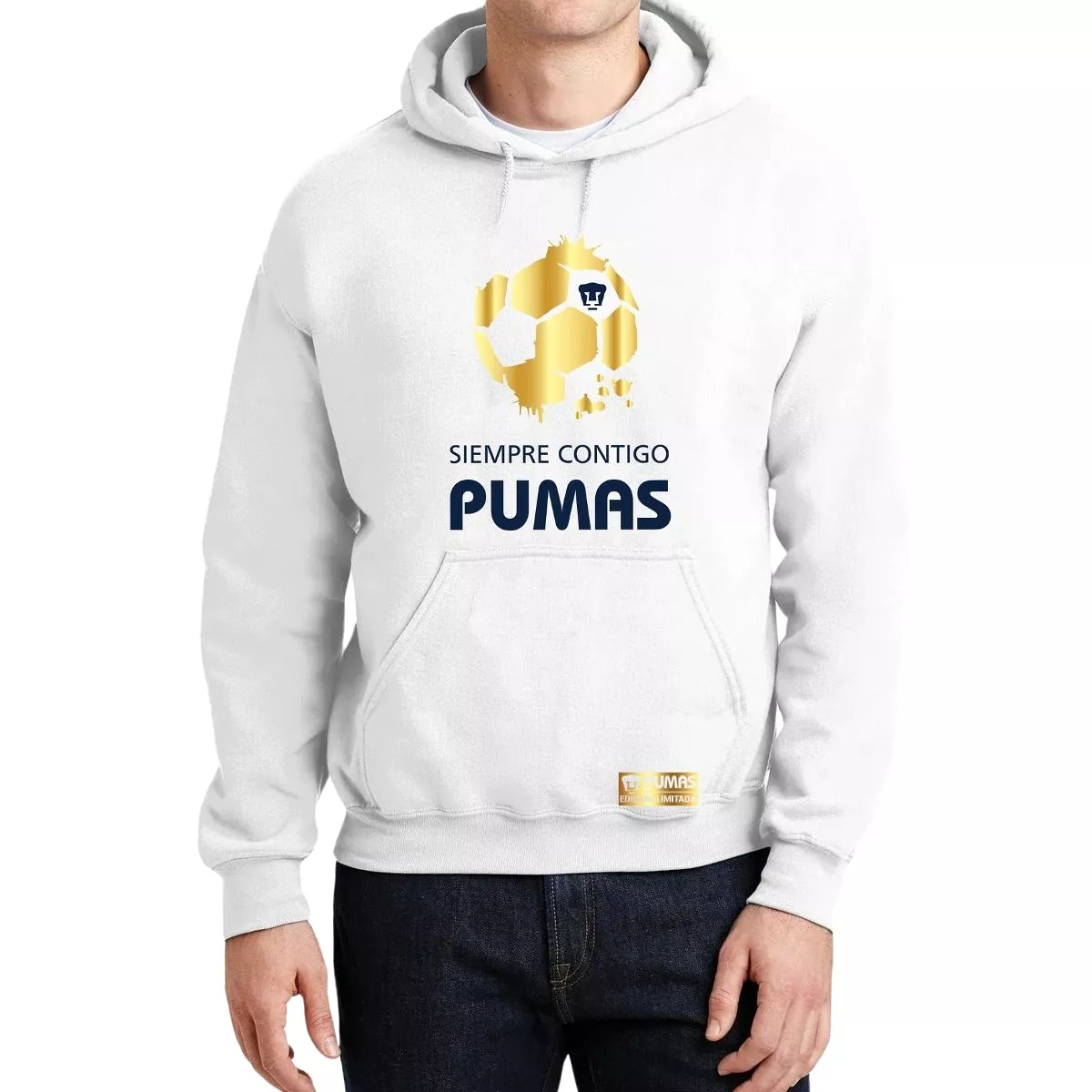 Sudadera para Hombre Hoodie Pumas UNAM Ed Limitada 2 Siempre contigo