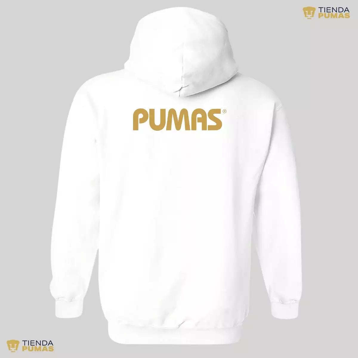 Sudadera para Hombre Hoodie Pumas UNAM Logo Dorado