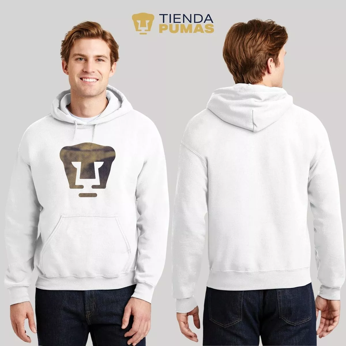 Sudadera para Hombre Hoodie Pumas UNAM Logo