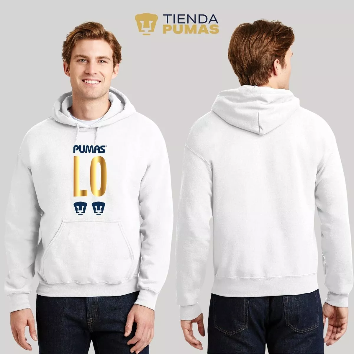 Sudadera para Hombre Hoodie Pumas UNAM Love 1