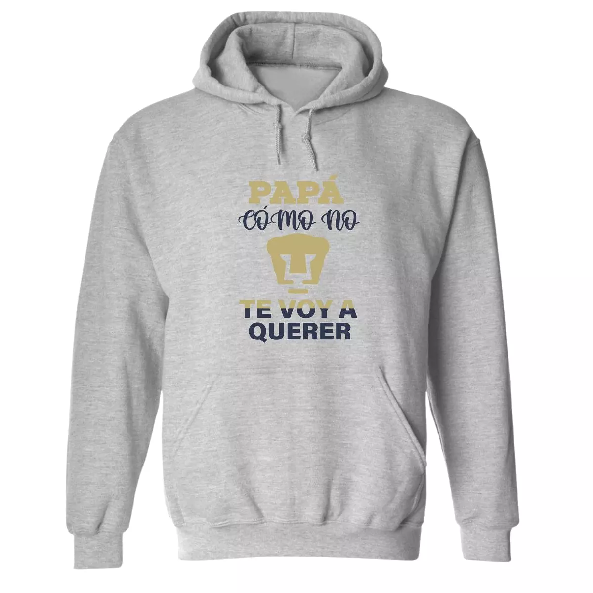 Sudadera para Hombre Hoodie Pumas UNAM Papá cómo no te voy