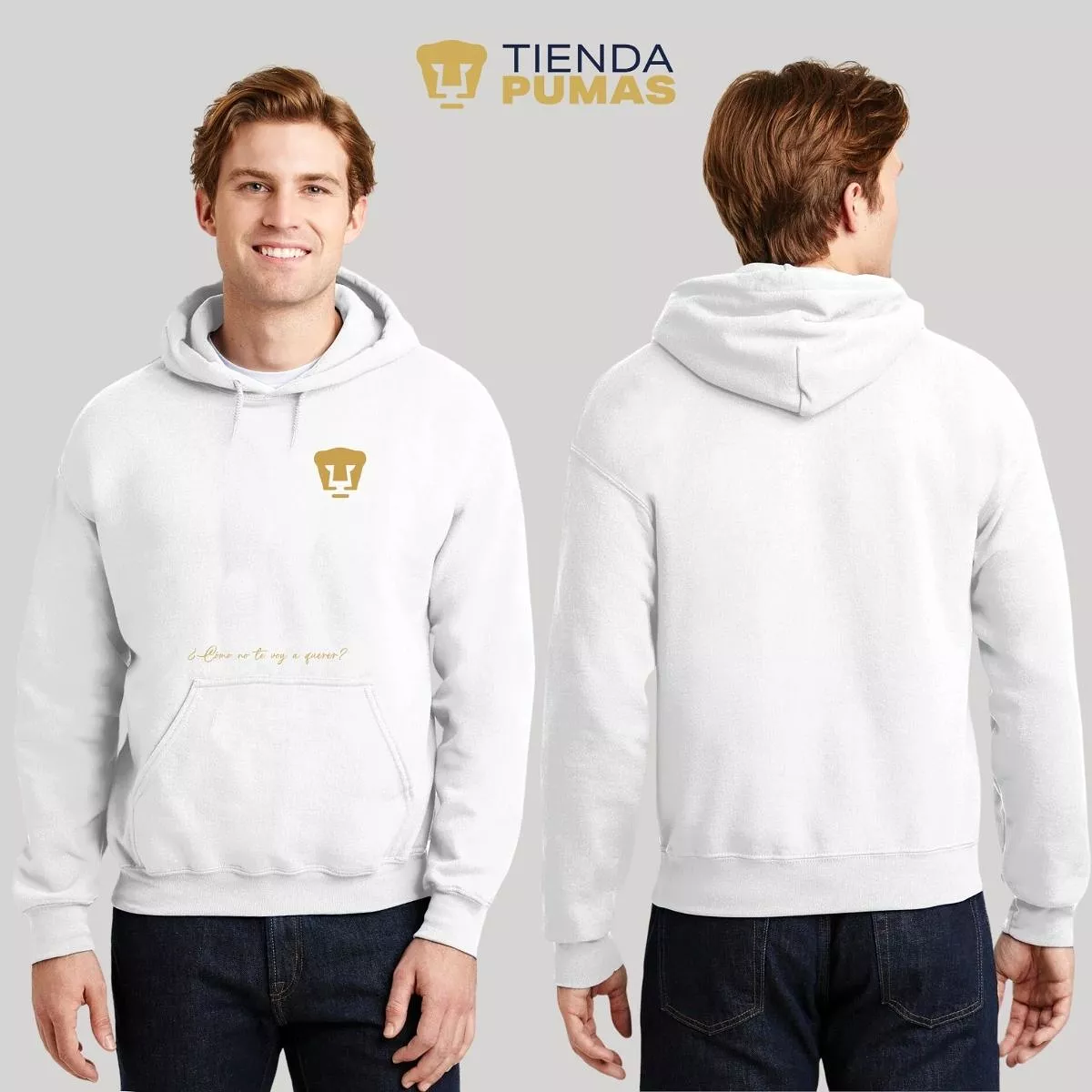 Sudadera para Hombre Hoodie Pumas UNAM Puma a querer