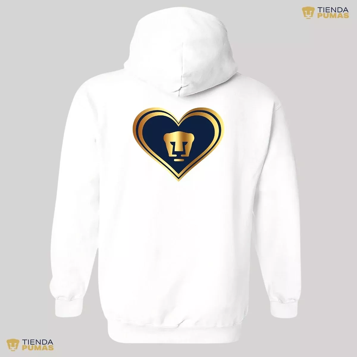 Sudadera para Mujer Hoodie Pumas UNAM Corazón Pumas