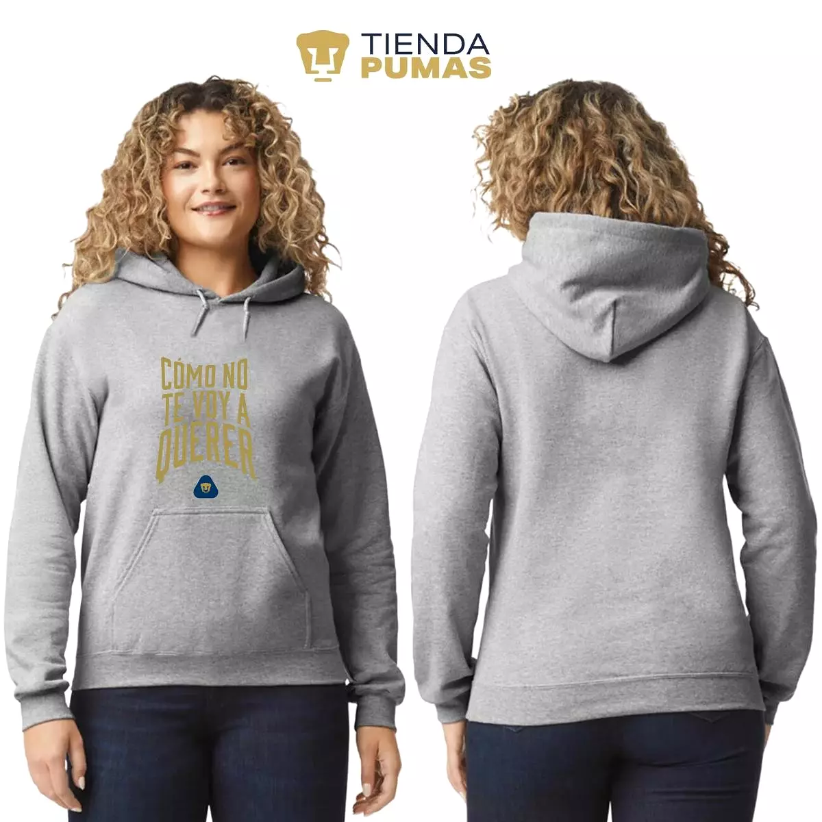 Sudadera para Mujer Hoodie Pumas UNAM Cómo no te voy